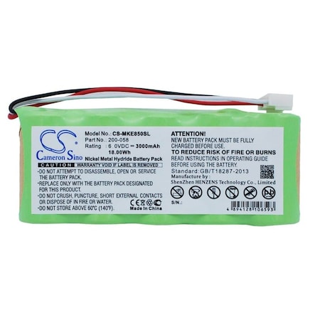 Bsc Preferred Panametrics Magna-Mike 8500 Survey Multimeter and Equipment Replacement Battery CS-MKE850SL.2